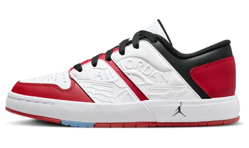 AIR Jordan RETRO 1 LOW NU GS “Varsity Red White Black” (FB4412-611)