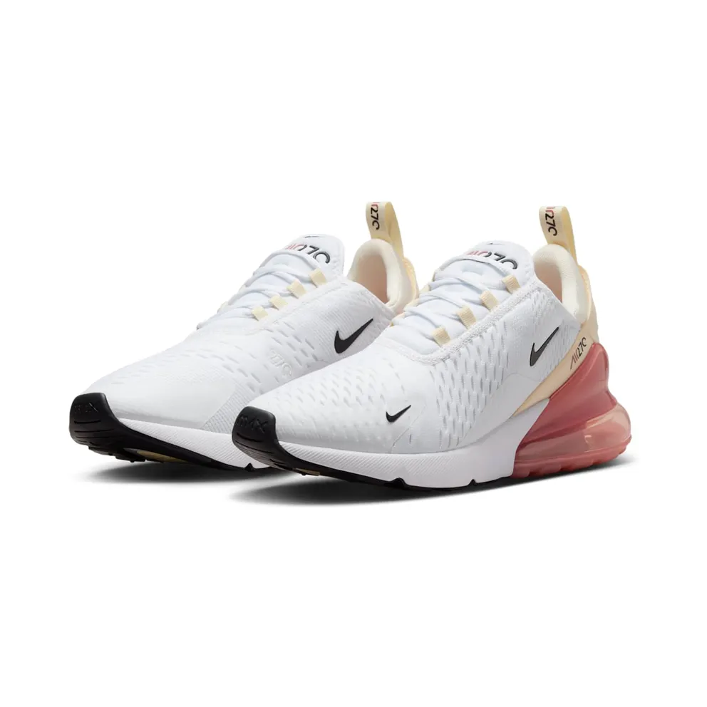 Nike AIR MAX 270 “White Pale Ivory Muslin Black” (AH6789-123)