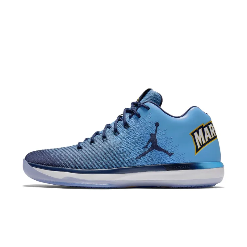 Jordan XXX1 Low Marquette University Blue/Amarillo-Midnight Navy (897564-406)