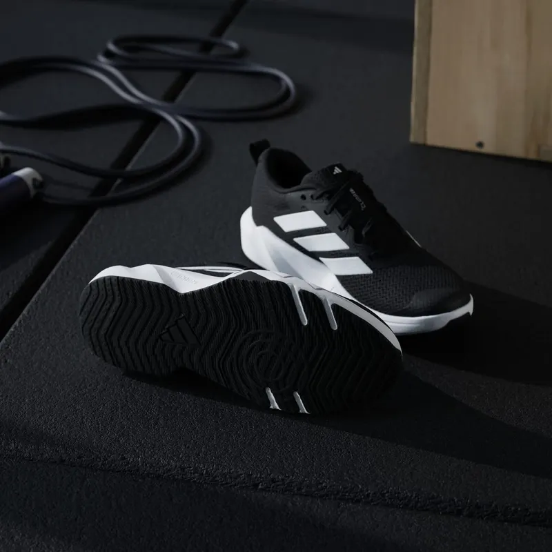 Adidas Rapidmove Go Training Shoes Core Black / Cloud White / Silver Metallic (JQ3953)