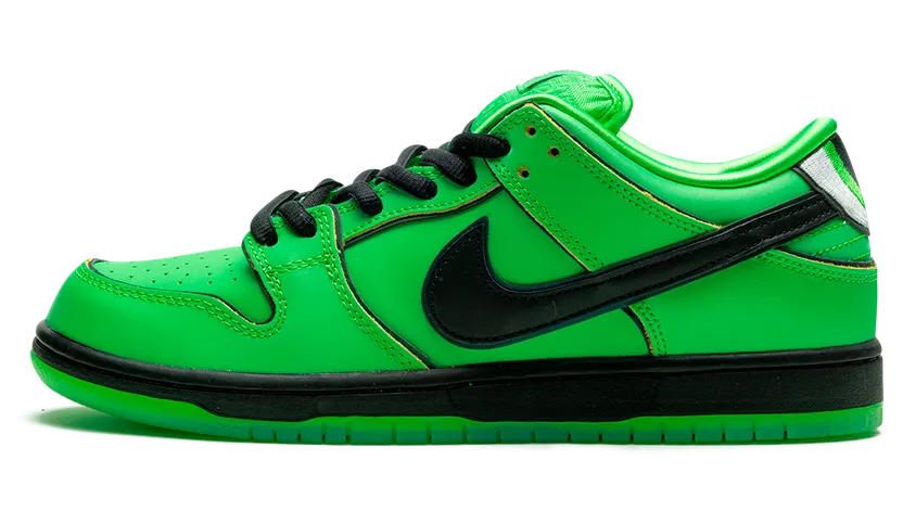 Nike SB Dunk “Powerpuff Girls – Buttercup” (FZ8319-300)