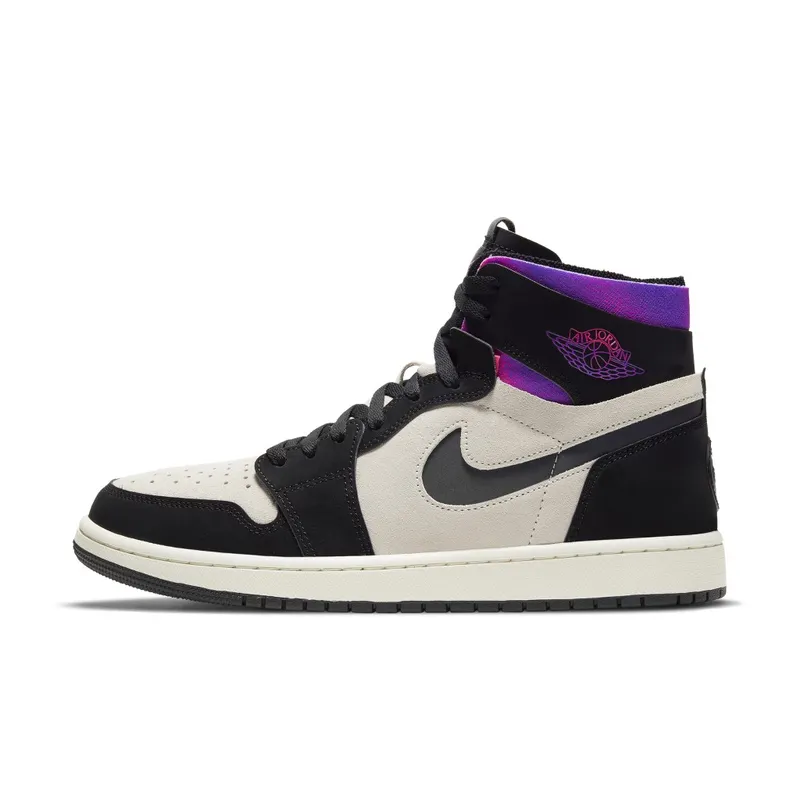 Jordan 1 Zoom Air CMFT PSG Paris Saint-Germain White/Black-Psychic Purple-Hyper Pink (DB3610-105)