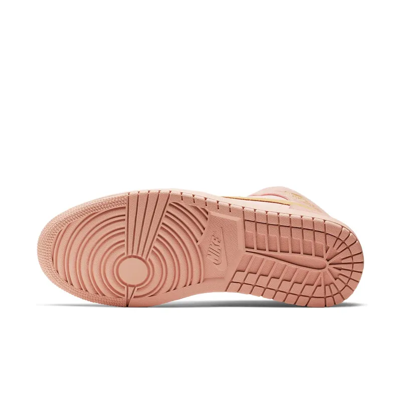 Air Jordan Nike AJ 1 Mid Coral Gold (2019) (852542-600)