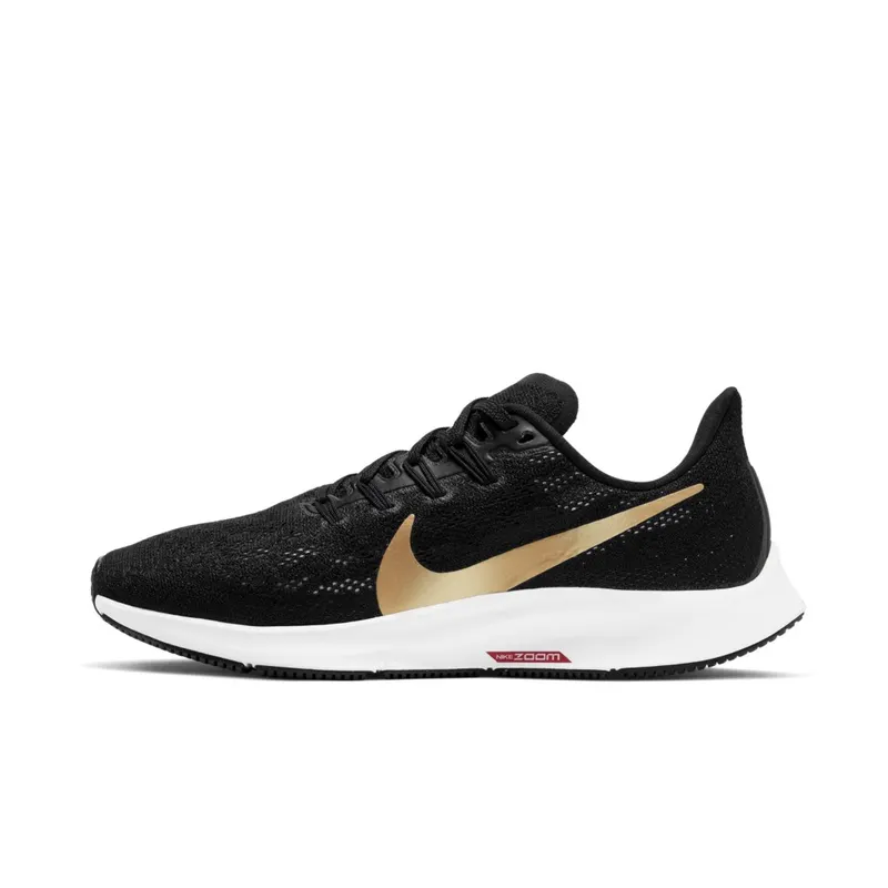Nike Air Zoom Pegasus 36 Black University Red (W) Black/University Red/White (AQ2210-008)