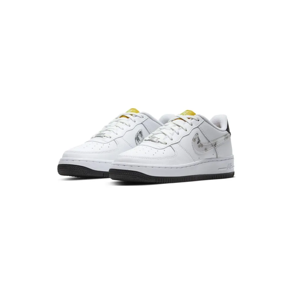 Nike Air Force 1 Low Daisy (GS) White/Speed Yellow-Pale Ivory-White (CW5859-100)