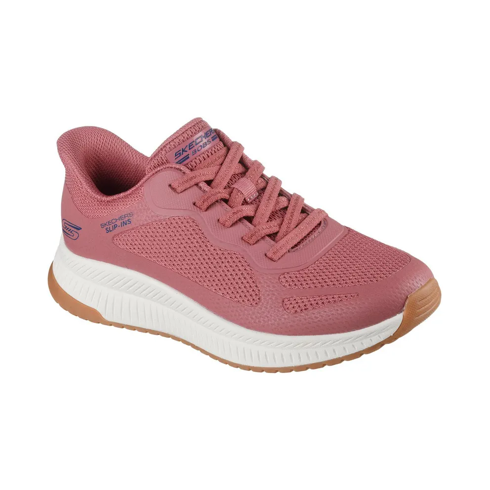 Skechers Slip-ins: BOBS Squad 4 – Staple Look – Roos – “Pink” (117624 ROS)
