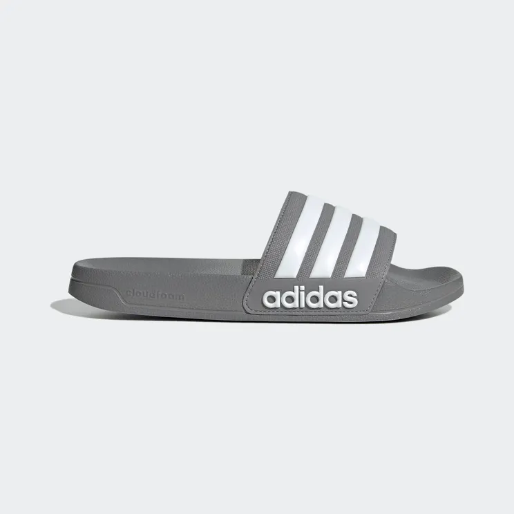 adidas Adilette Shower Slides “Grey Three / Cloud White / Grey Three” (GY1891)