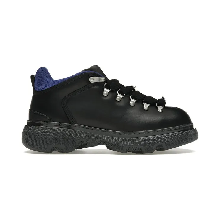 Burberry Leather Trek Boot Black (8074564)