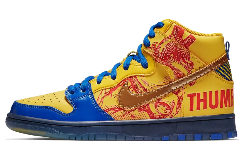 Nike Dunk High Pro SB DB ‘Doernbecher’ Vivid Sulfur/Game Royal (579603-740)