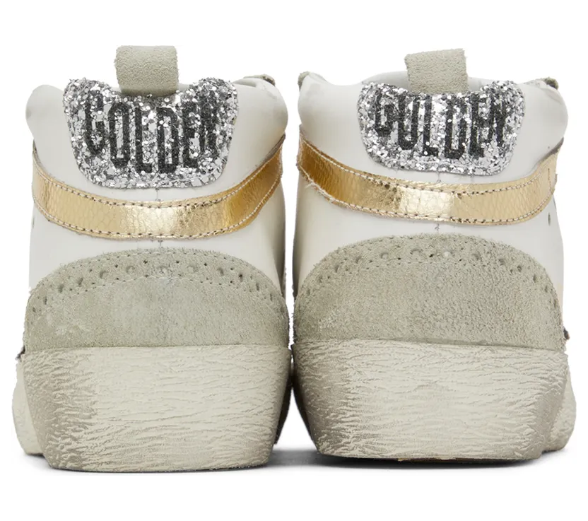 Golden Goose SSENSE Exclusive White & Gray Mid Star Classic Sneakers (GWF00122.F003241.11192) (2)