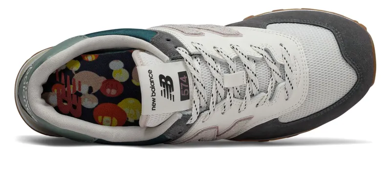 New Balance 574 Grey Cream Mint Green Grey/Cream-Mint Green (ML574NFU)