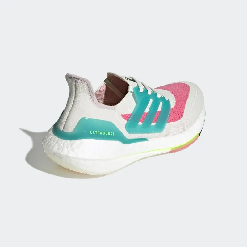adidas Ultraboost 21 White Tint / Mint Ton / Rose Tone (S23845)