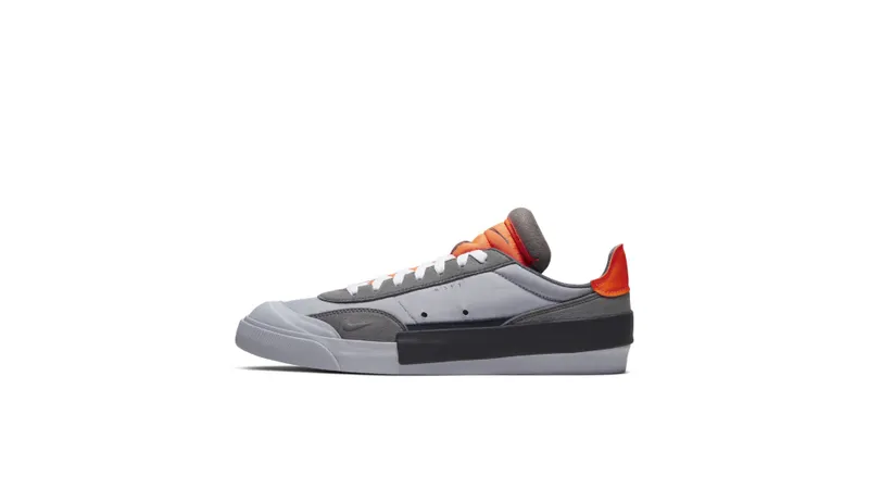 Nike Drop Type Lx Wolf Grey Total Orange Wolf Grey/Total Orange-Dark Grey-Black (AV6697-002)