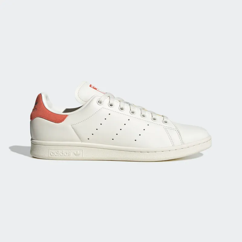 Adidas Stan Smith Core White / Off White / Preloved Red (HQ6816)