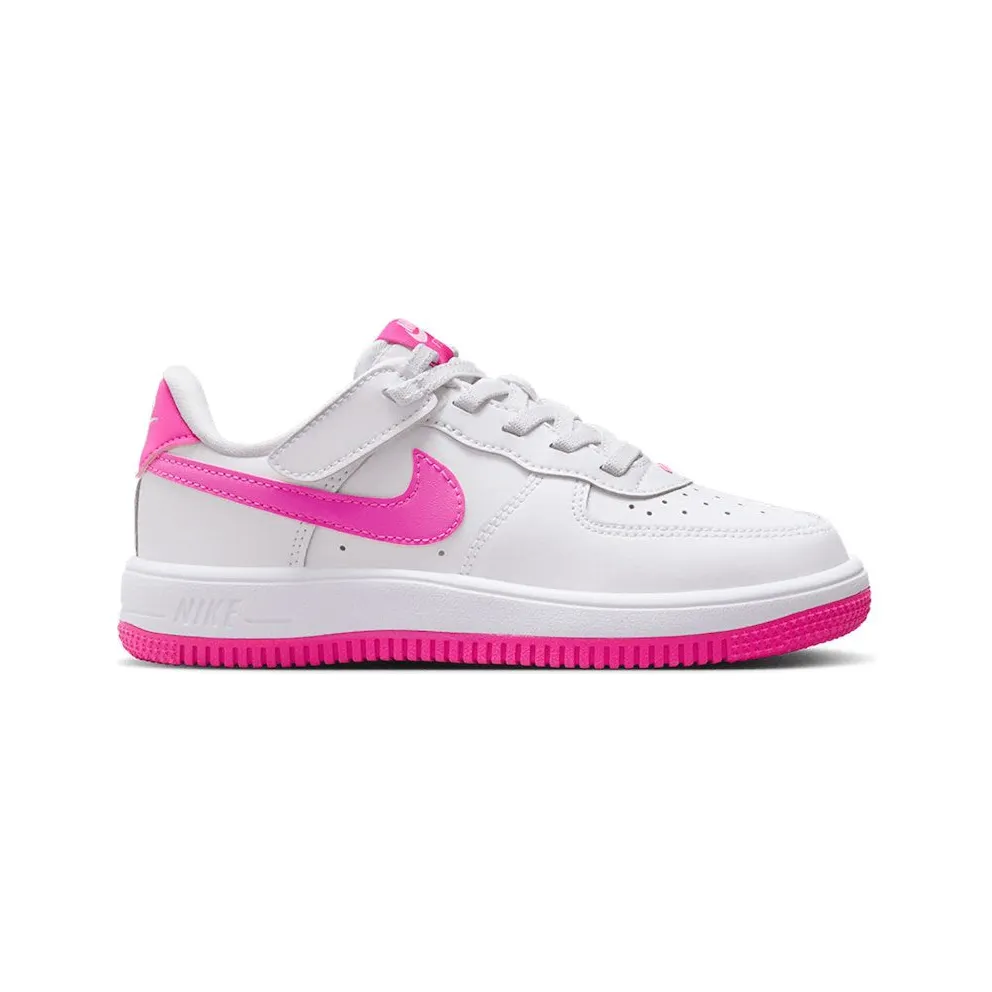 Nike Force 1 Low EasyOn White Laser Fuchsia (FN0237-102)
