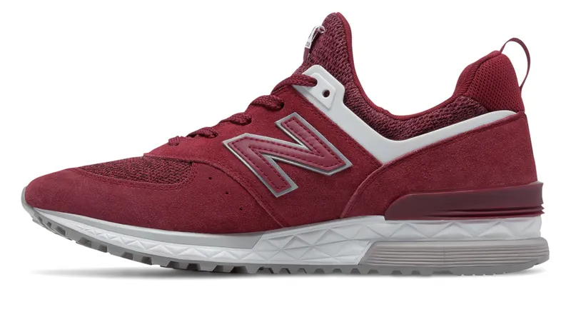 New Balance 574 Sport Burgundy Burgundy (MS574CE)