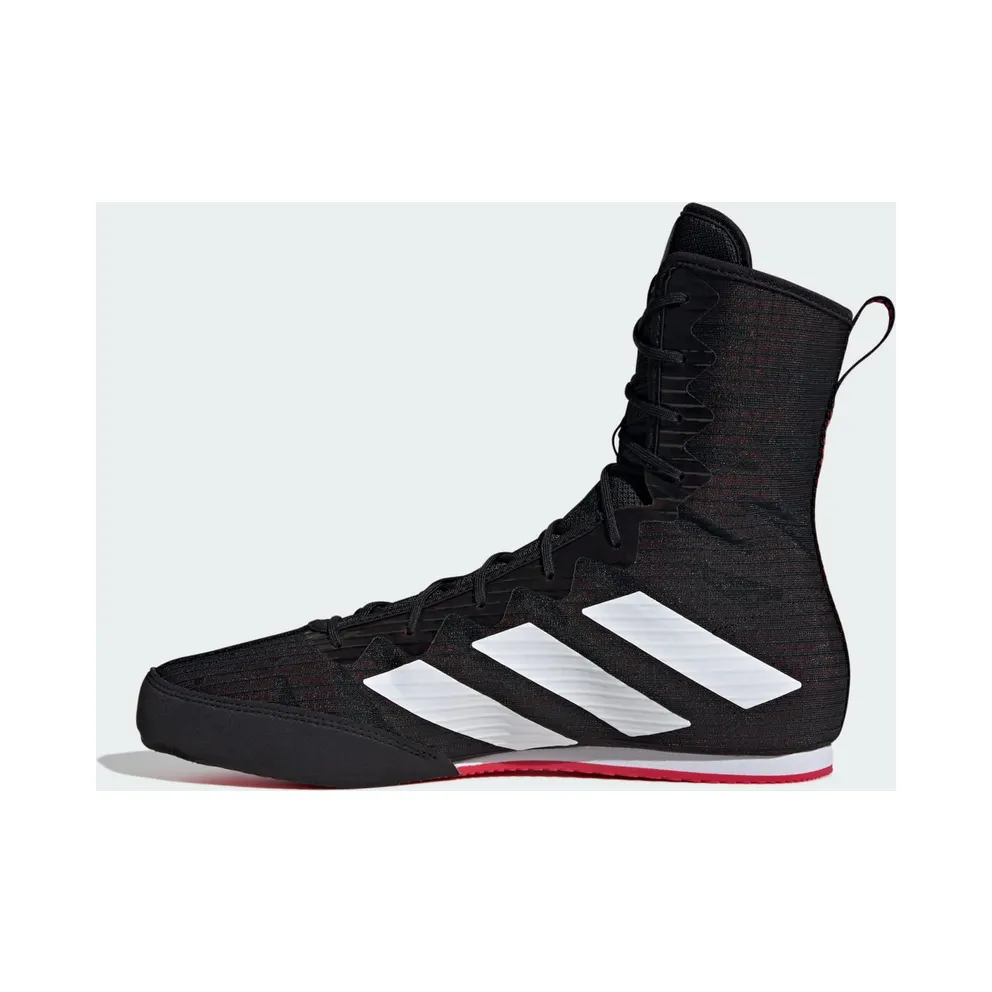 Adidas Box Hog 4 Core Black / Cloud White / Pure Ruby (IH2730)