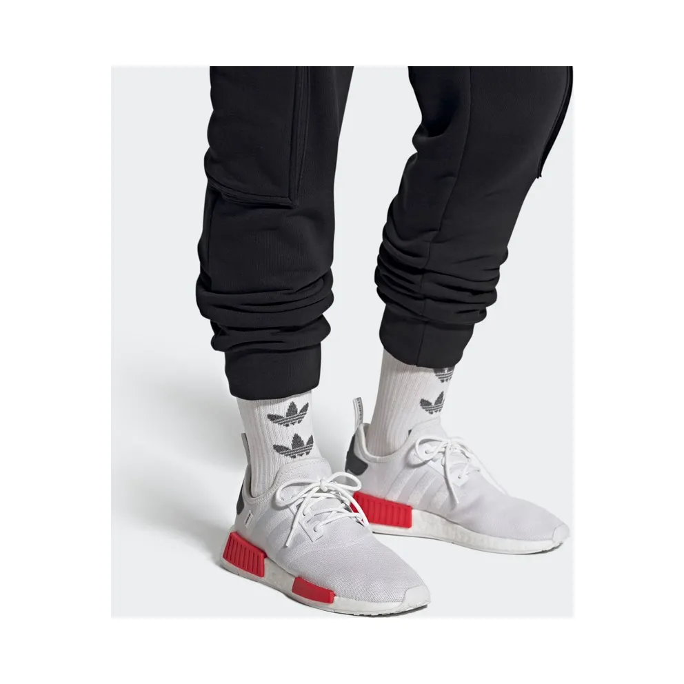 Adidas NMD_R1 Cloud White / Cloud White / Vivid Red (GX9527)
