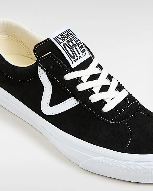 Vans Sport – “Pig Suede – Black White” (VN000CR1BA2)