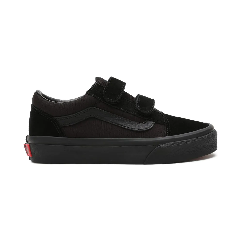 VANS Old Skool V Toddler Shoes (Black)