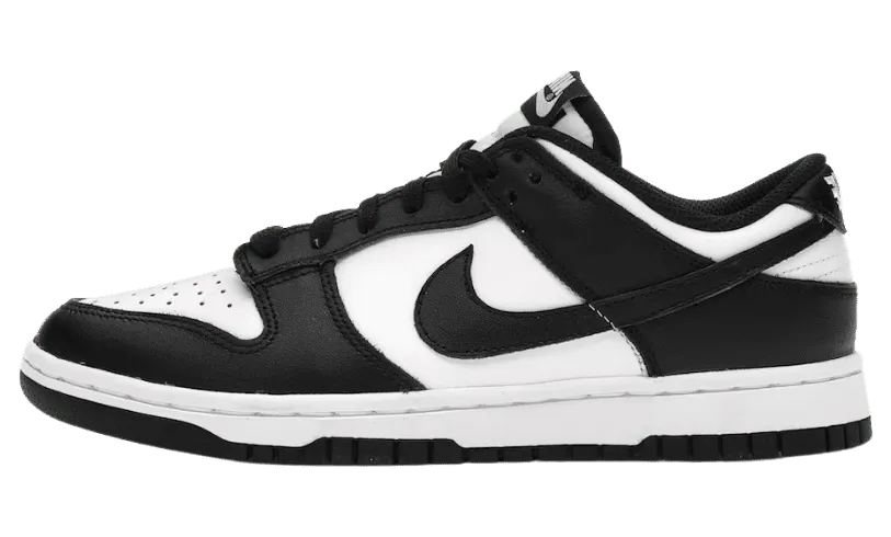 Nike Dunk Low Retro Panda Black White 2021 (W) (D1503-101)