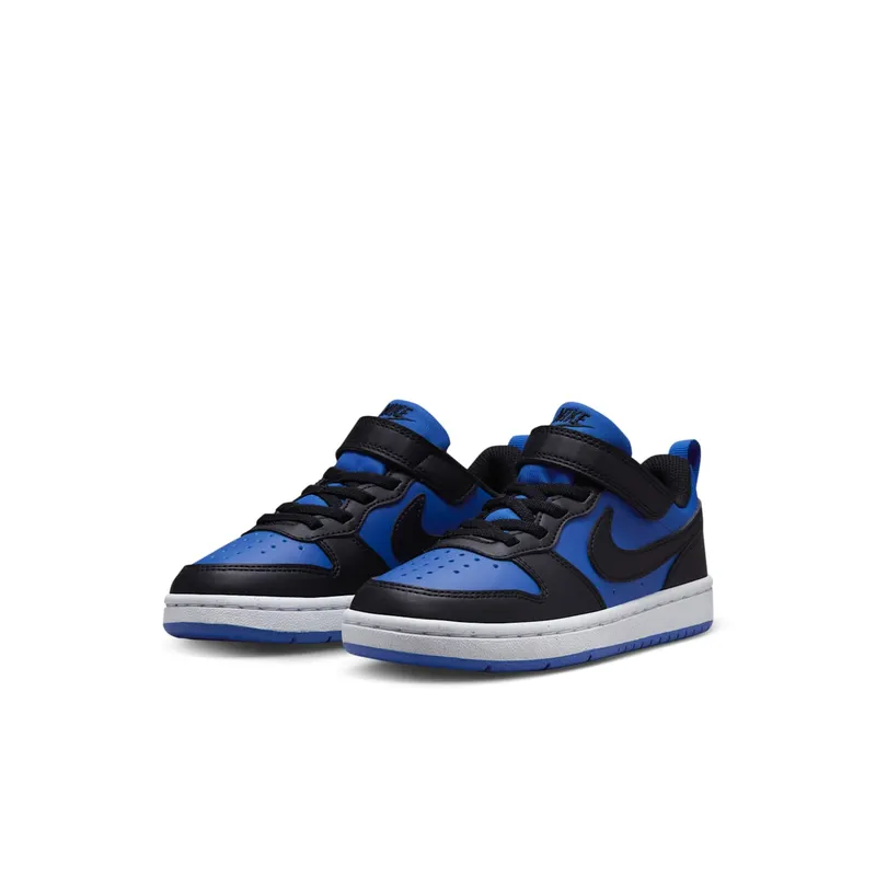 Nike Court Borough Low Recraft Game Royal White Black (HM6298-480)
