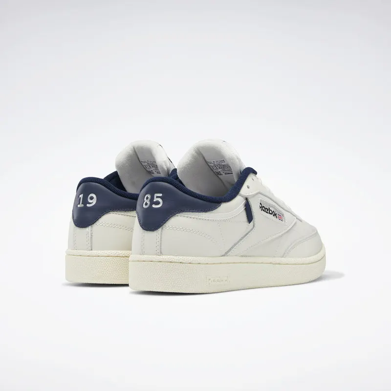 Reebok Club C 85 Vintage Navy Chalk/Classic White-Collegiate Navy (Other Brands Other)