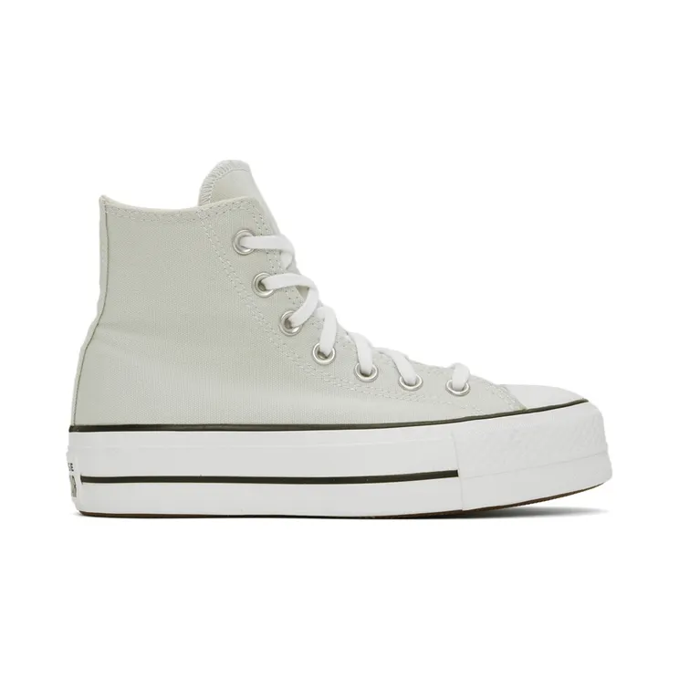 Converse Chuck Taylor All Star Lift Platform Seasonal Color Light Silver/zwart/wit (572720C)