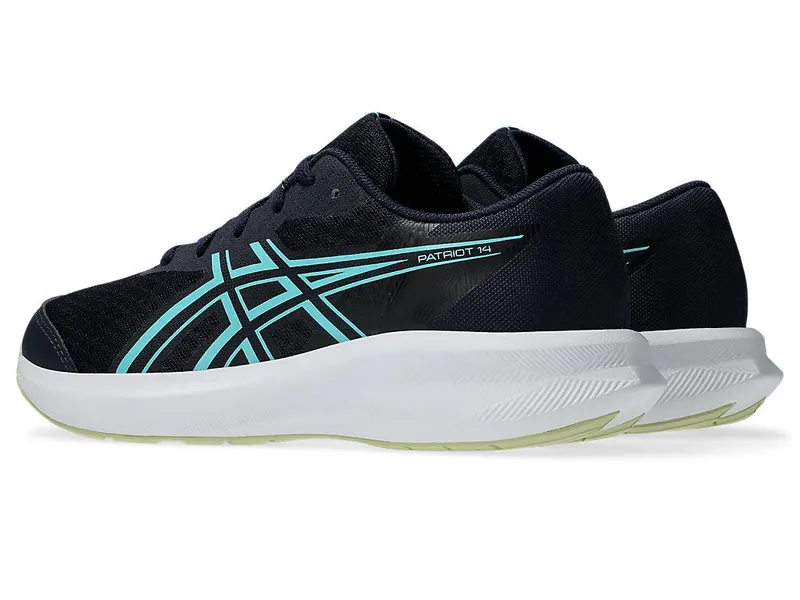 ASICS PATRIOT 14 GS “Midnight / Glow Green” (1014A392-404)