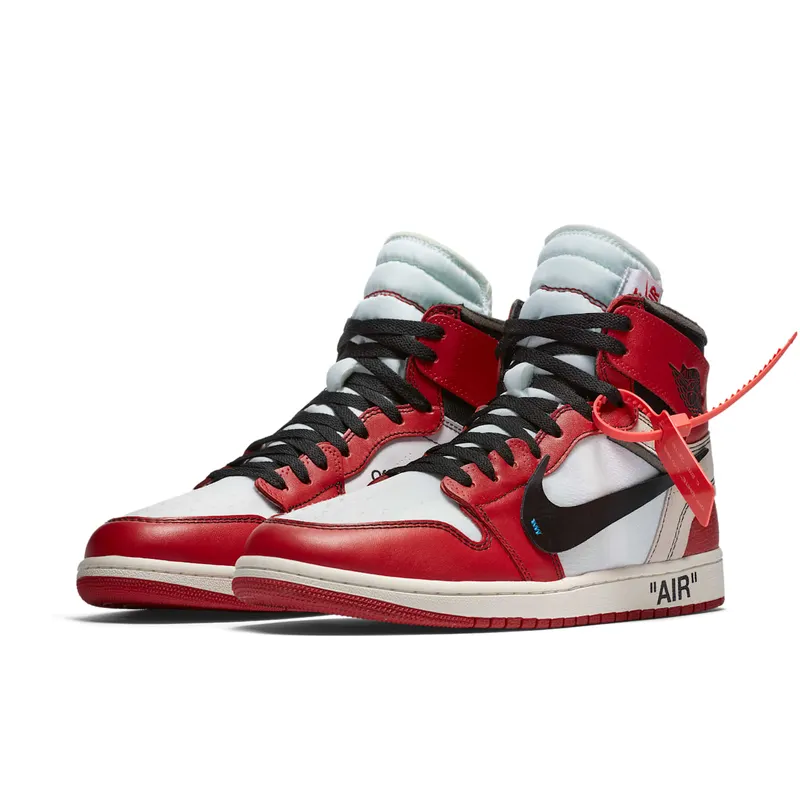 Air Jordan x Off White Nike AJ I 1 Chicago ‘The 10 Ten’ (2017) (AA3834-101)