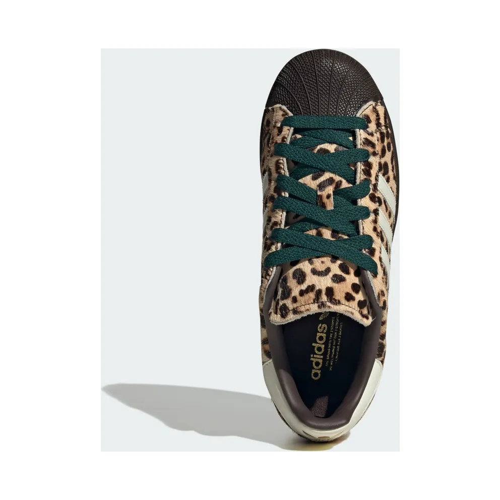 Adidas Superstar II Dark Brown / Ivory / Gold Metallic (KI4203)