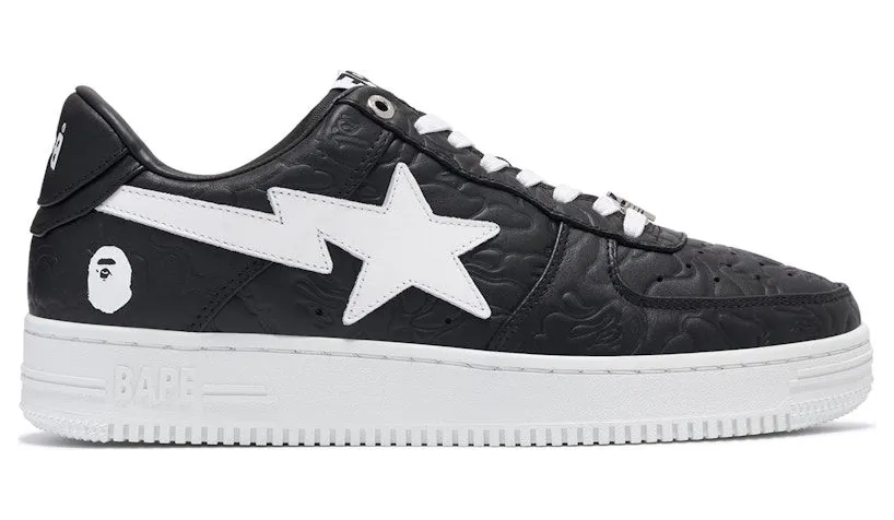 A Bathing Ape Bape Sta Low #3 Line Camo Black (001FWJ801052-BLK)