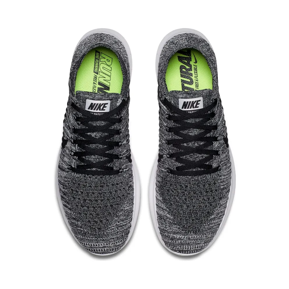 Nike Free RN Flyknit White/Black White/Black (831069-100)