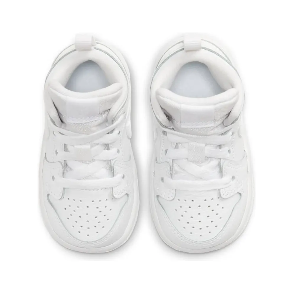 Jordan 1 Mid Triple White (TD) White/White/White (640735-126)