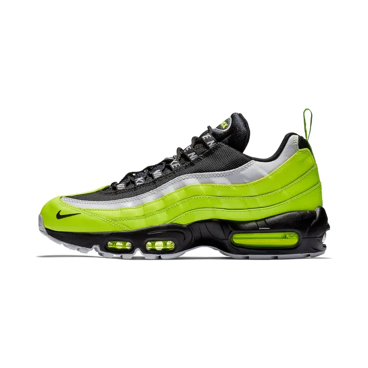 Nike Air Max 95 PRM “Volt / Volt Glow / Barely Volt / Black” (538416-701)
