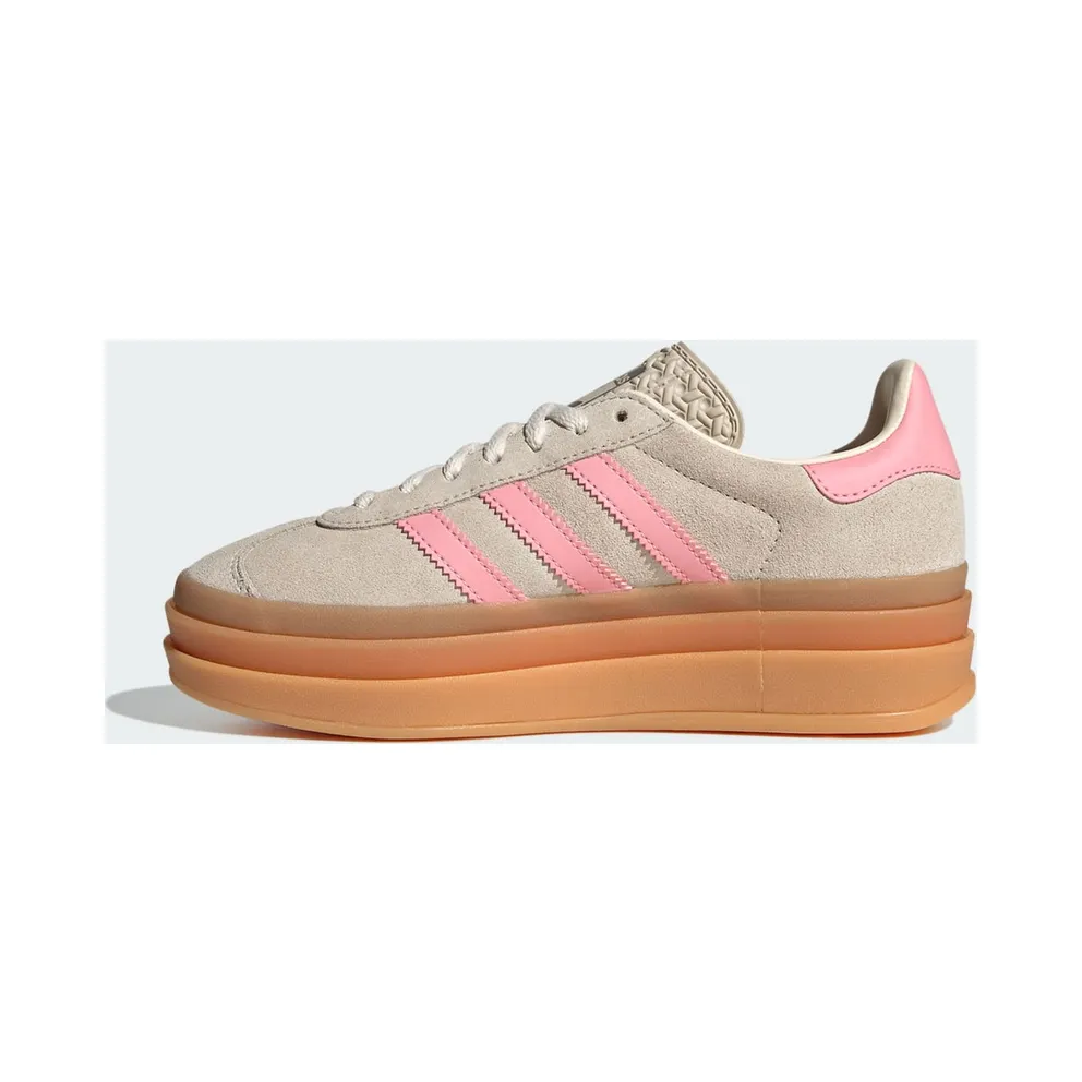 Adidas Gazelle Bold Kids Beige / Semi Pink Spark / Cream White (JQ7409)