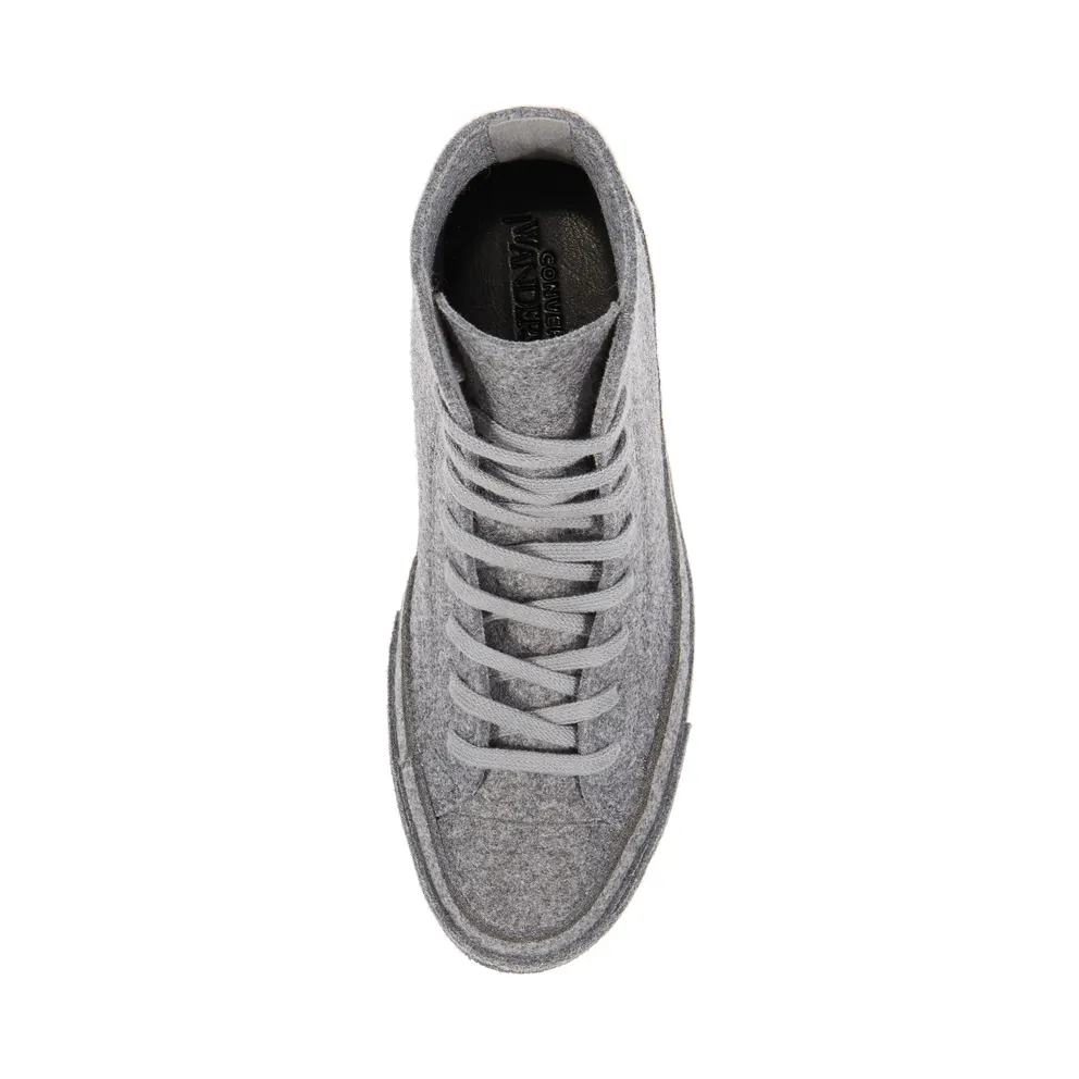 Converse Chuck Taylor All-Star 70s Hi JW Anderson Felt Quiet Shade Quiet Shade/Quiet Shade-Black (162844C)