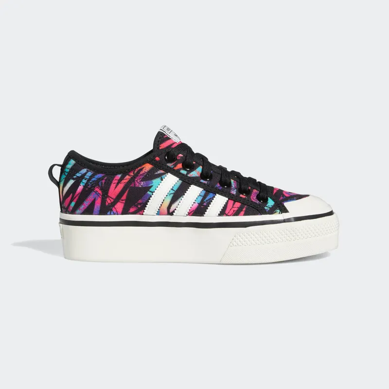 Adidas Nizza Platform Core Black / Core White / Core Black (HQ9857)