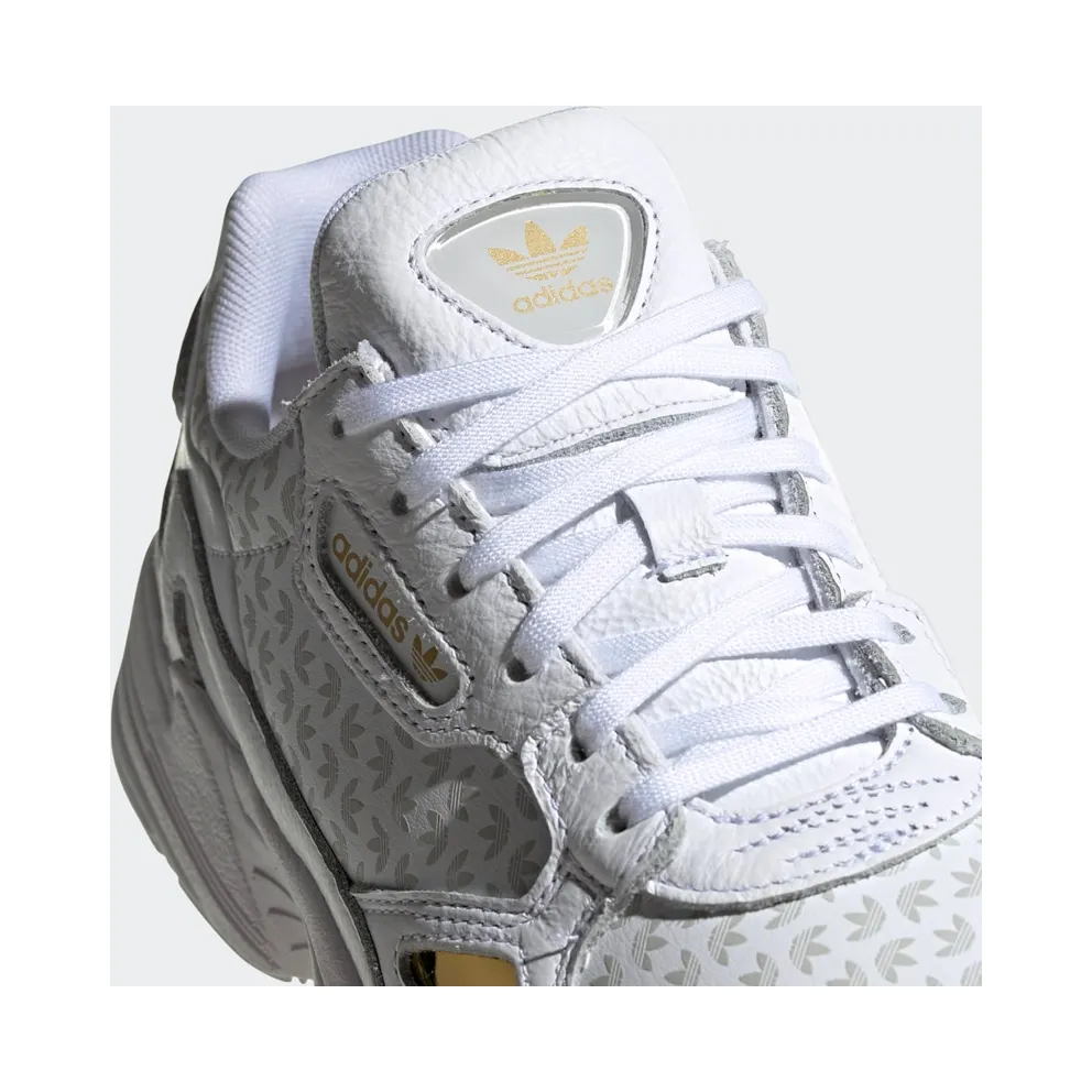 adidas Falcon Cloud White / Grey One / Gold Metallic (FV8257)