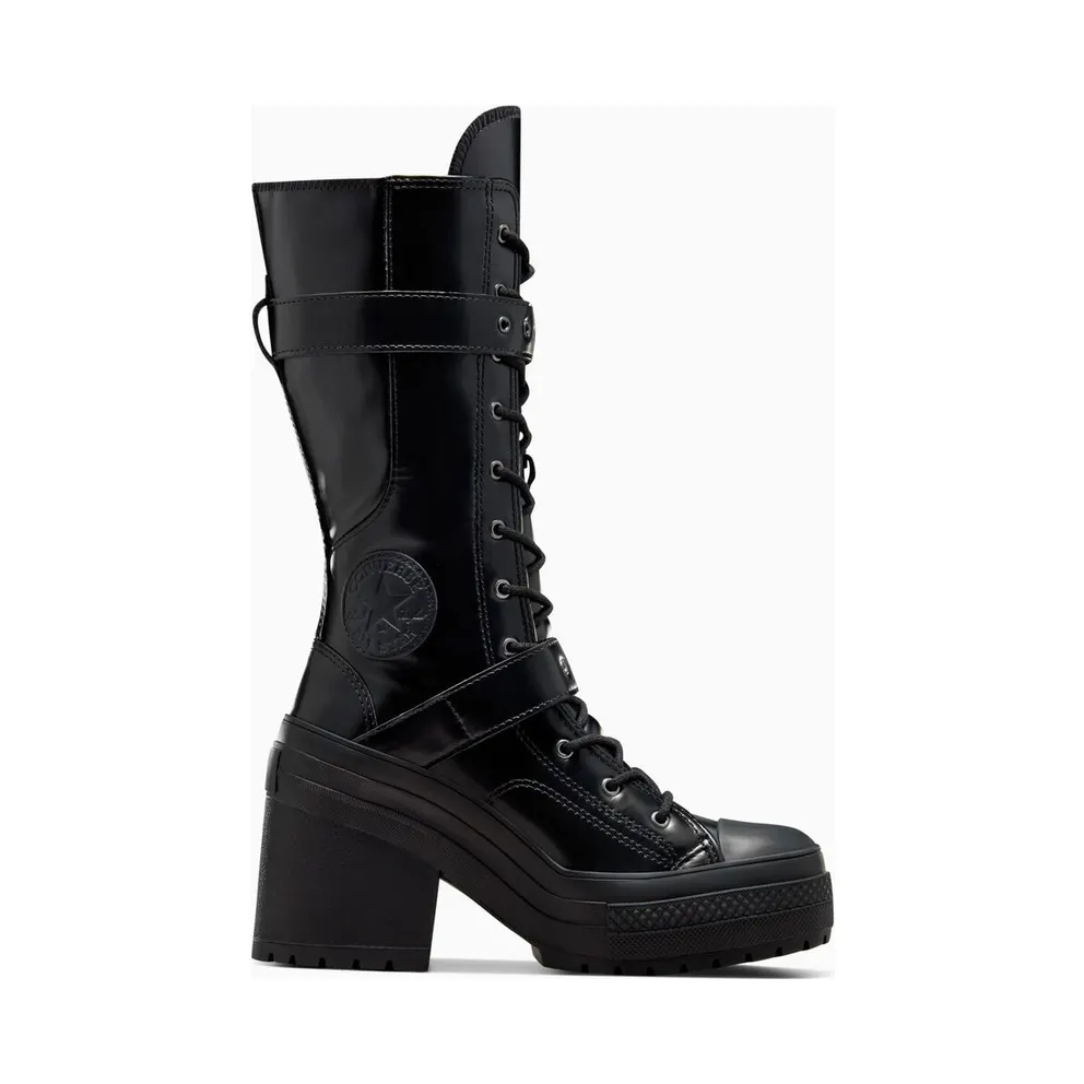 Converse Chuck 70 De Luxe XXHi Leather Black/Black/Black (A12821C)