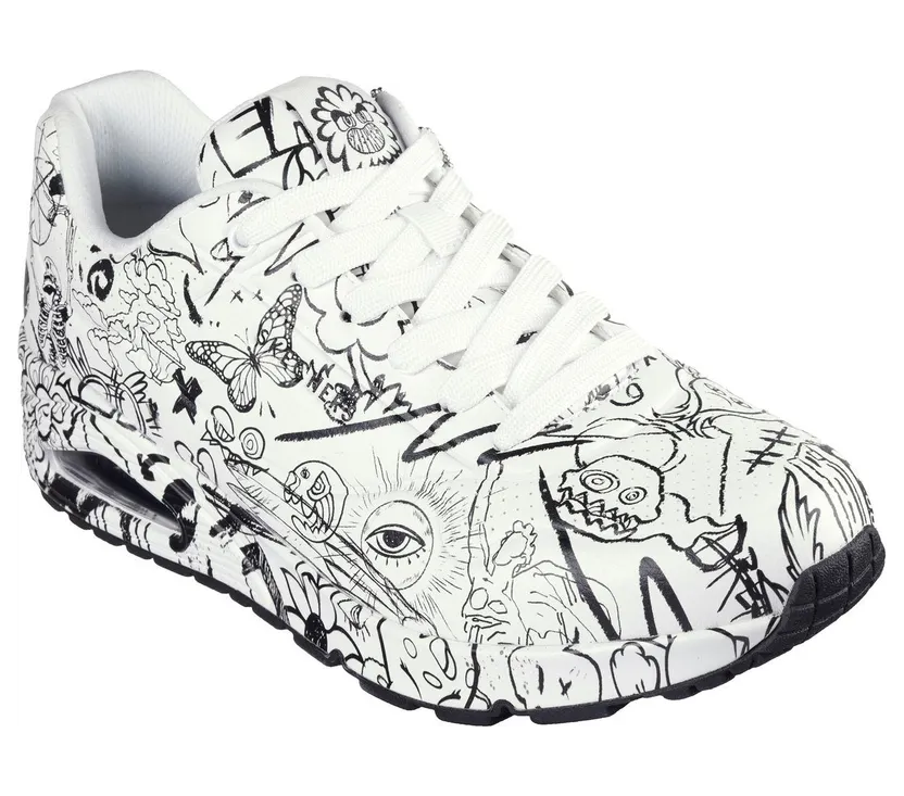 skechers-skech 183501 WBK