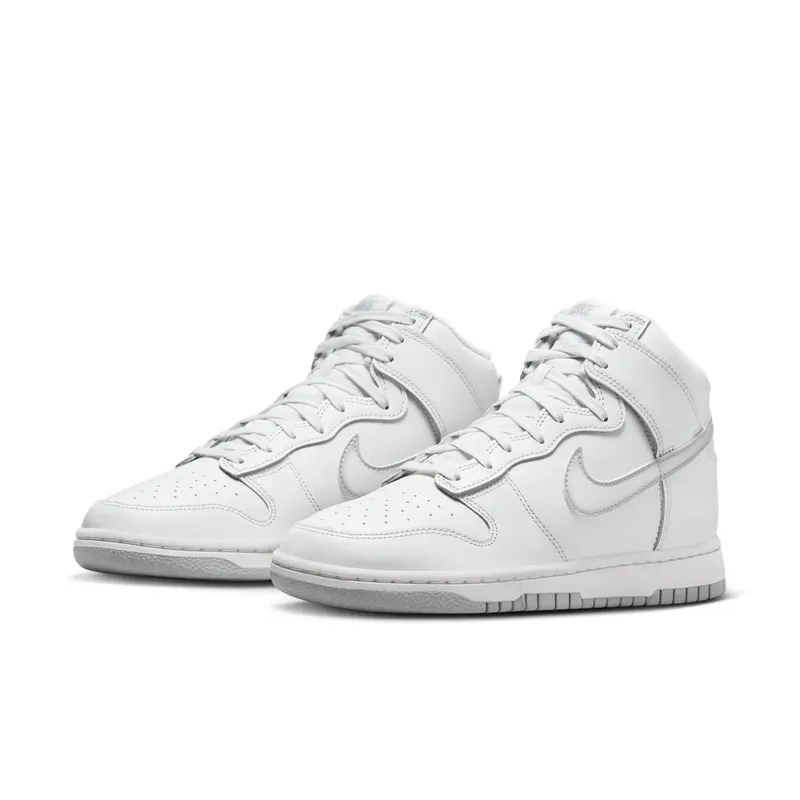 Nike Dunk High Airbrush Swoosh White Wolf Grey (FD6922-100)