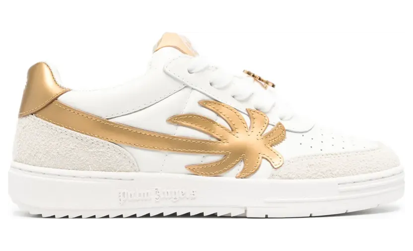 Palm Angels Palm Beach University “White” (PWIA061R24LEA0010176)