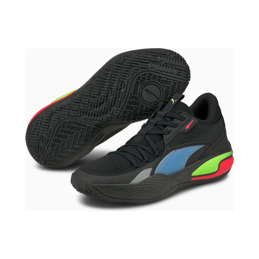 Men’s PUMA Court Rider Pop Black/Bluemazing (376107-01)