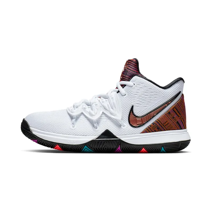 Nike Kyrie 5’Black History Month’ GS White/Metallic Red Bronze (CI7894-100)