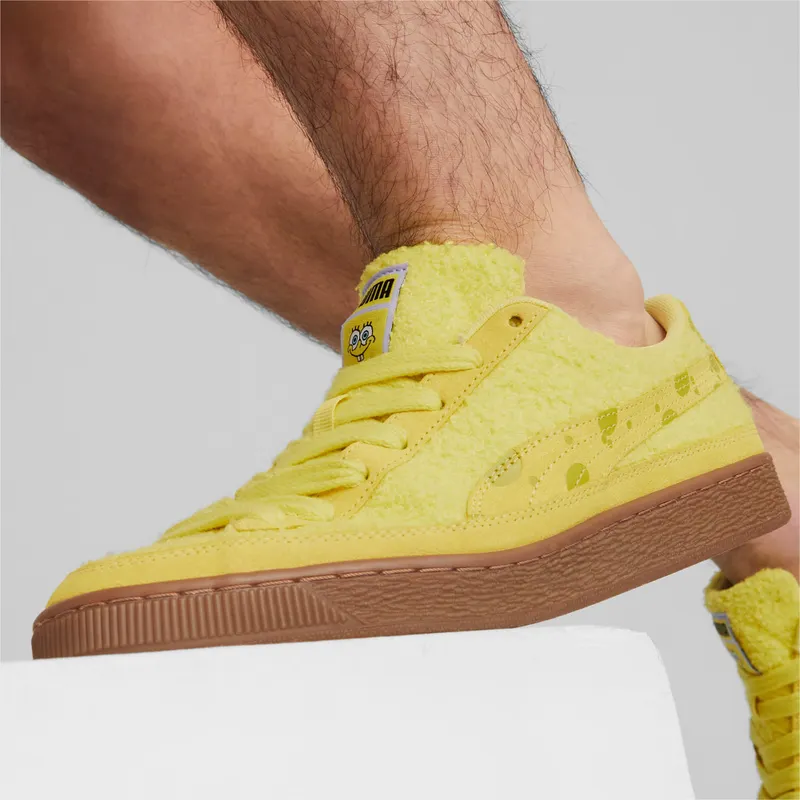 Puma x SPONGEBOB Suede Yellow (391008-01)