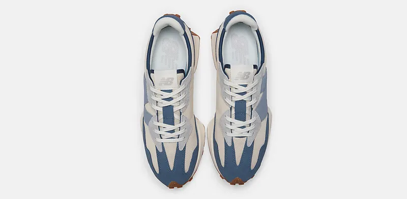 New Balance Off-White & Blue 327 (MS327RD)