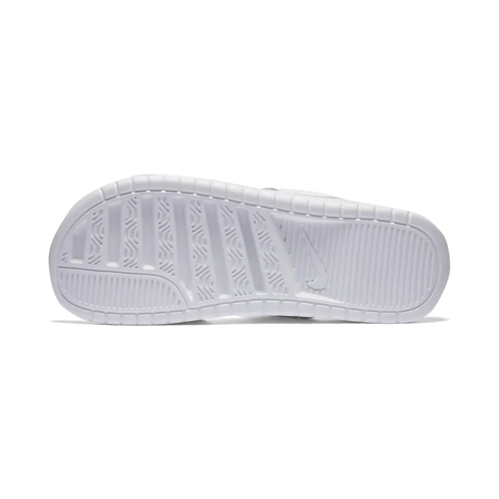 Nike Benassi Duo Ultra White Metallic Silver (W) White/Metallic Silver (819717-100)