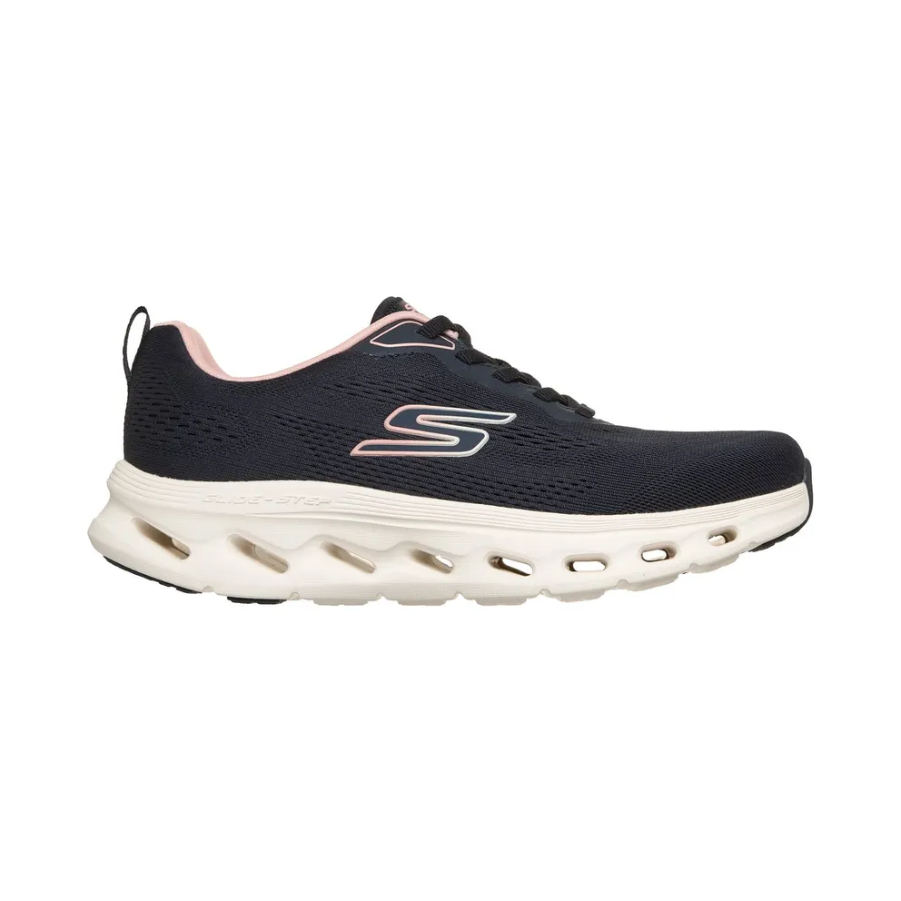 Skechers GO WALK Glide-Step 2.0 – Krisshirt Sneaker Marine/Rosa