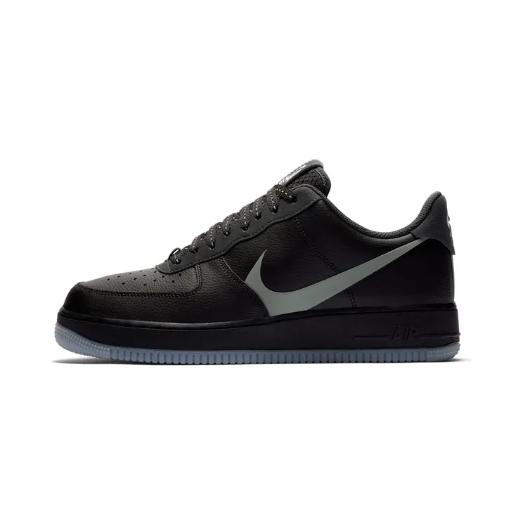 Nike Air Force 1 ’07 LV8 “Black / Anthracite / White / Silver Lilac” (CD0888-001)